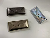 New Design Sparkling Multi Color Eyeglasses Bag Fashionable PU Leather Sunglasses case for Women