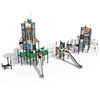 Commercial Cheap Affordable Backyard Plastic Metal Outdoor Playground Set for Sale