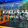 indoor ninja warrior course
