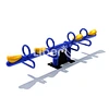 Four Seat Metal Plastic Playground Seesaw for Preschool