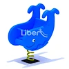 Blue Whale DIY Playground Spring Rider on Toys for Children