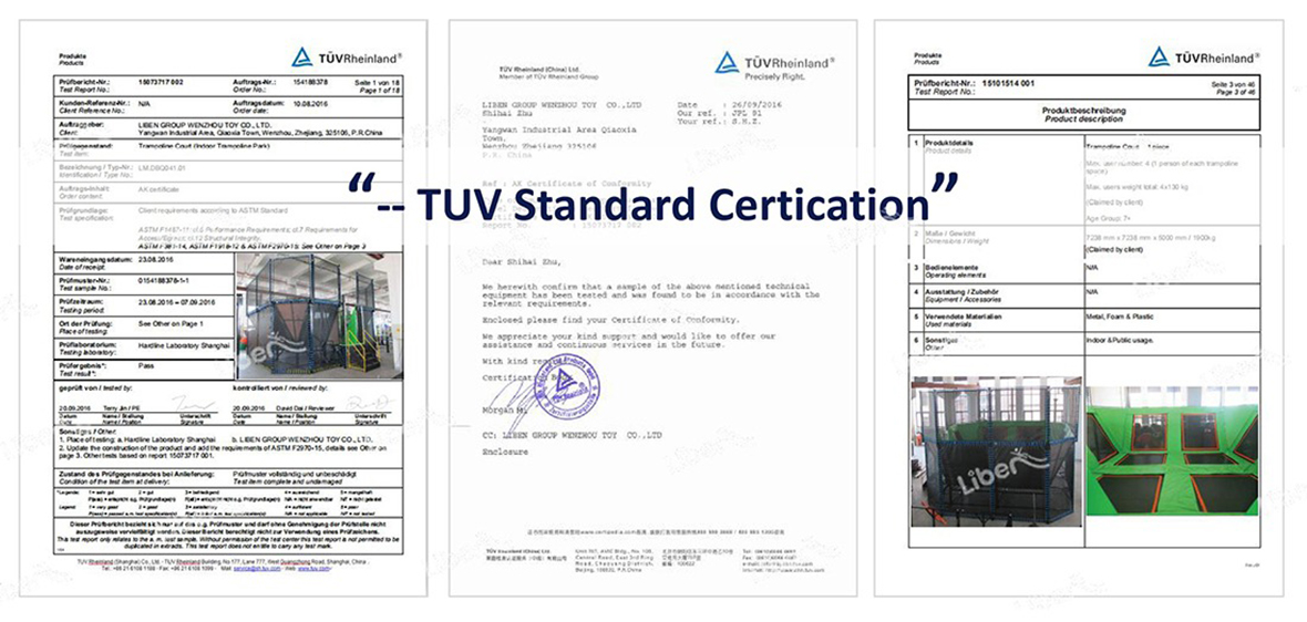 amusement center certificate