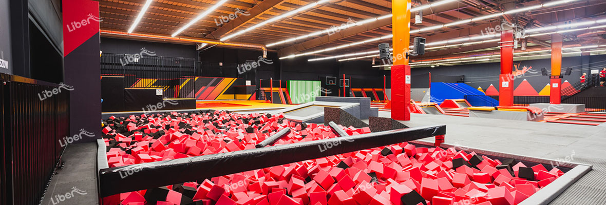 trampoline park attractions