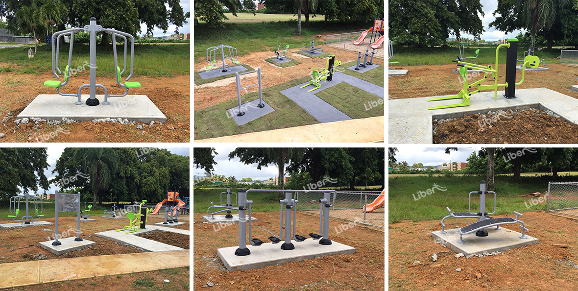 North America Outdoor Fitness Equipment More Photos