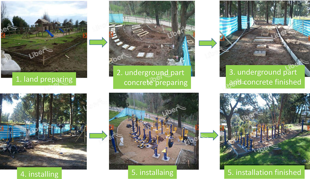 install body street workout equipment