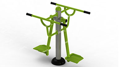 outdoor gym double surfboard