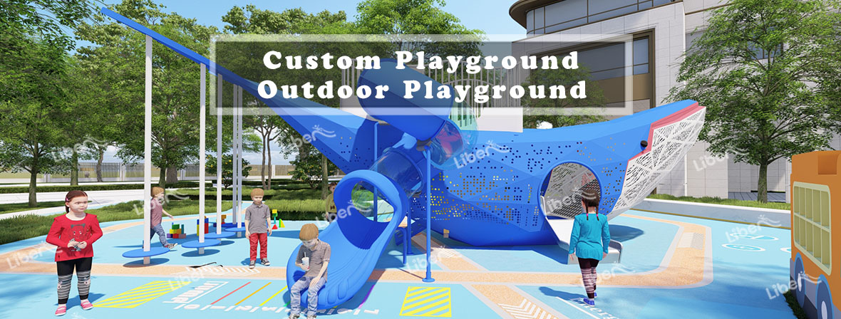 outdoor custom playground equipment