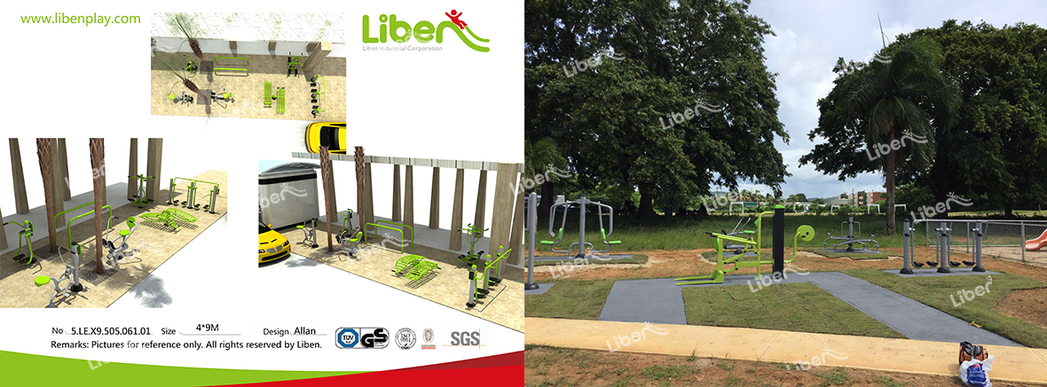 North America Outdoor Fitness Equipment Design