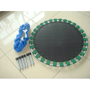 Pink inflatable colored trampoline mats fabric