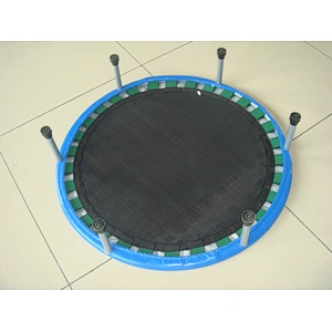 Pink inflatable colored trampoline mats fabric