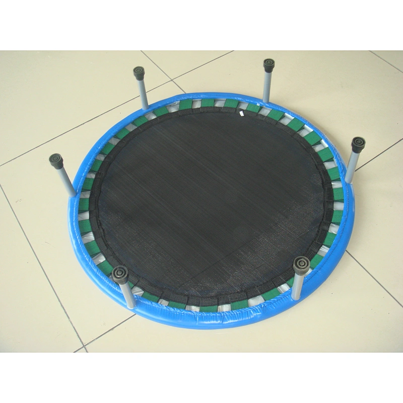 Pink inflatable colored trampoline mats fabric