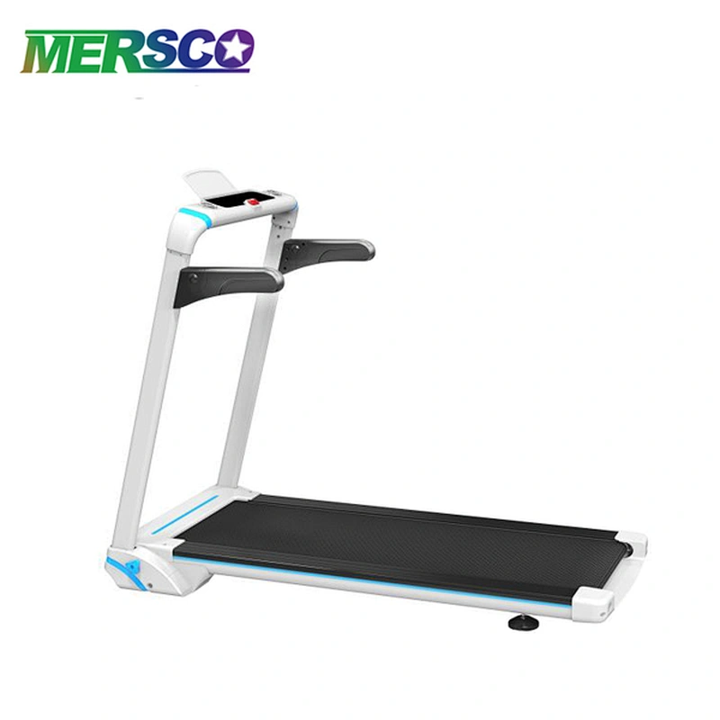 Opvouwbare elektrische gemotoriseerde loopband Fitness Running Machine met ondersteuning