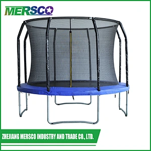 2017 HOT Cheap large outdoor gymnastic trampoline park equipment with basketball hoop for sale GREAT