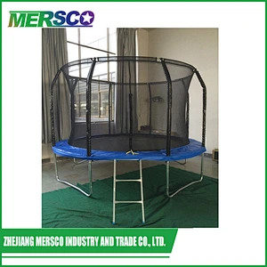 2017 HOT Cheap large outdoor gymnastic trampoline park equipment with basketball hoop for sale GREAT