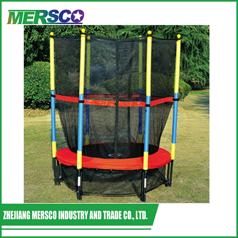 Kids mini trampolín interior con equipo de red de seguridad parque de trampolín
