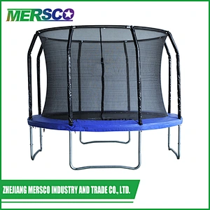 2017 HOT Cheap large outdoor gymnastic trampoline park equipment with basketball hoop for sale GREAT