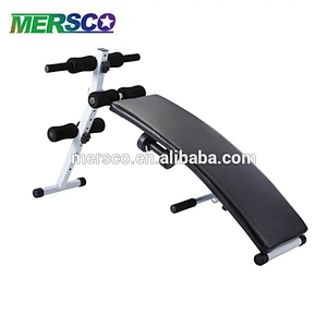 Verstelbare Arc-vormige daling gebruikt Zit-bankje Crunch Board Fitness training