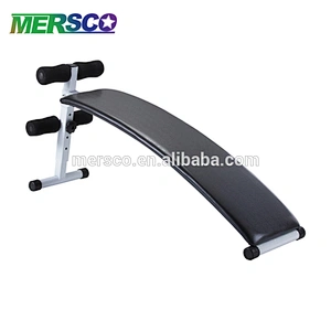 Verstelbare Arc-vormige daling gebruikt Zit-bankje Crunch Board Fitness training