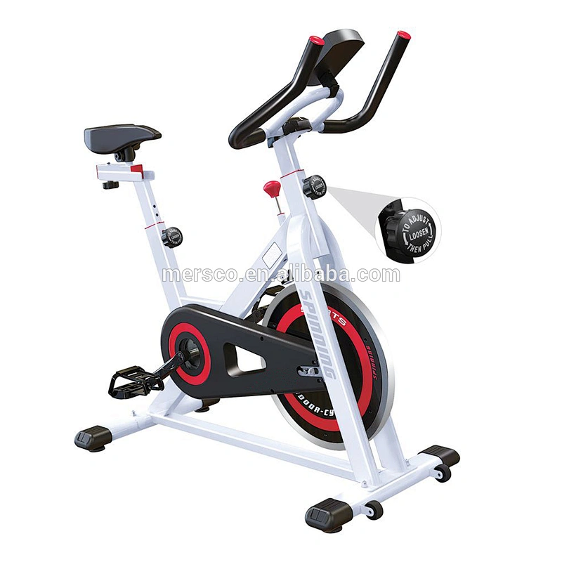 Bicicleta ergométrica. Uso doméstico. Bicicleta de spin fitness