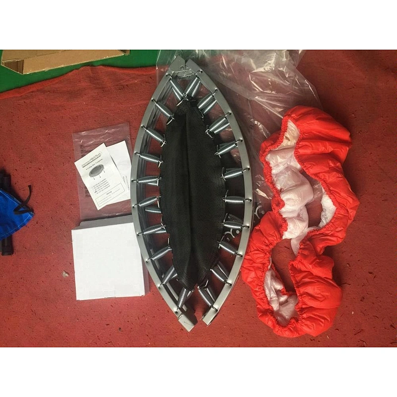 Cheap used trampolien without safety net for sale