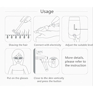 IPL Hair Removal Tool Laser Hair Removal Device Permanent Hair Removal Whiten skin Acne Repair Machine for Face and Body