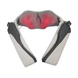 2019 OEM ODM New Best Neck Shoulder Heated Kneading Massager Belt Back Neck Shoulder Massage with CE & UL & KC Adapter