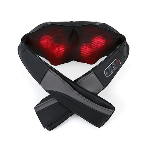 OEM ODM Welcome FDA CE RoHS Approval Electric Neck Shoulder Massager Shiatsu Neck Shoulder Massager Portable for Muscle Pain Relief