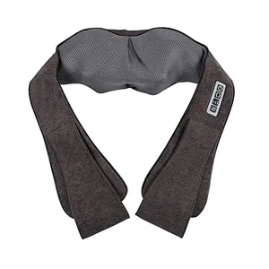 2018 OEM New Best Linen Cover Neck Shoulder Massager Heated Kneading Massager Belt Neck Shoulder Massage with CE & UL & KC Adapter