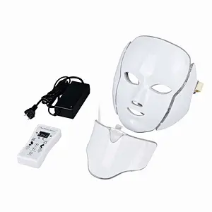 7 colors Electric Anti-Aging LED Mask Facial and neck Whitening Instruments