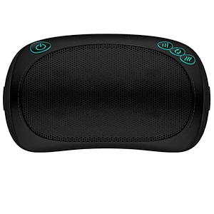 2018 FDA Approval New Design Shiatsu Neck Massage Pillow with Heat Kneading Rechargeable Wireless Massager for Car Home & Office