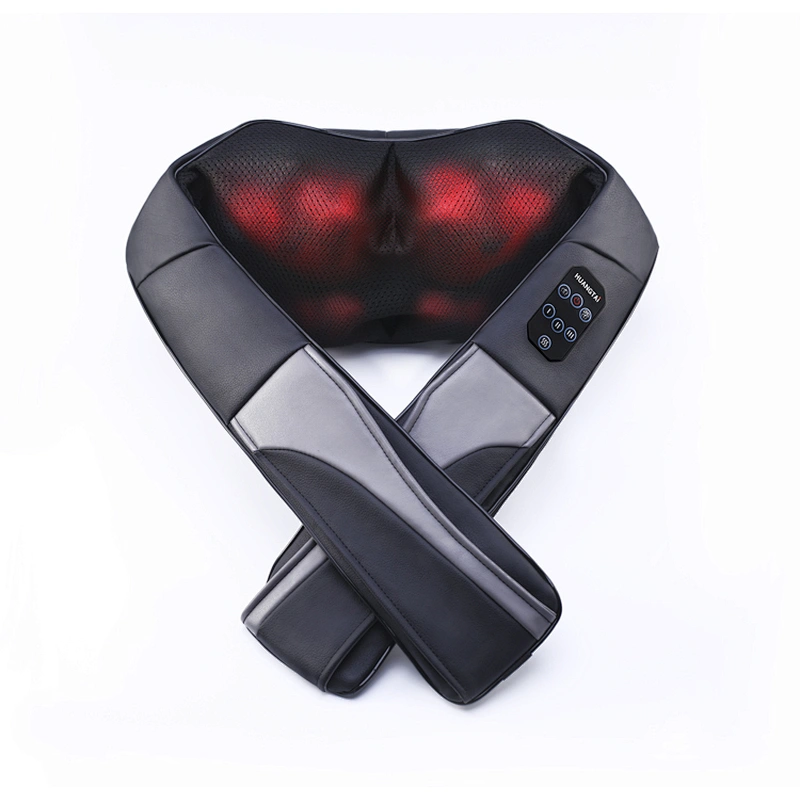 OEM ODM Welcome FDA CE RoHS Approval Electric Neck Shoulder Massager Shiatsu Neck Shoulder Massager Portable for Muscle Pain Relief
