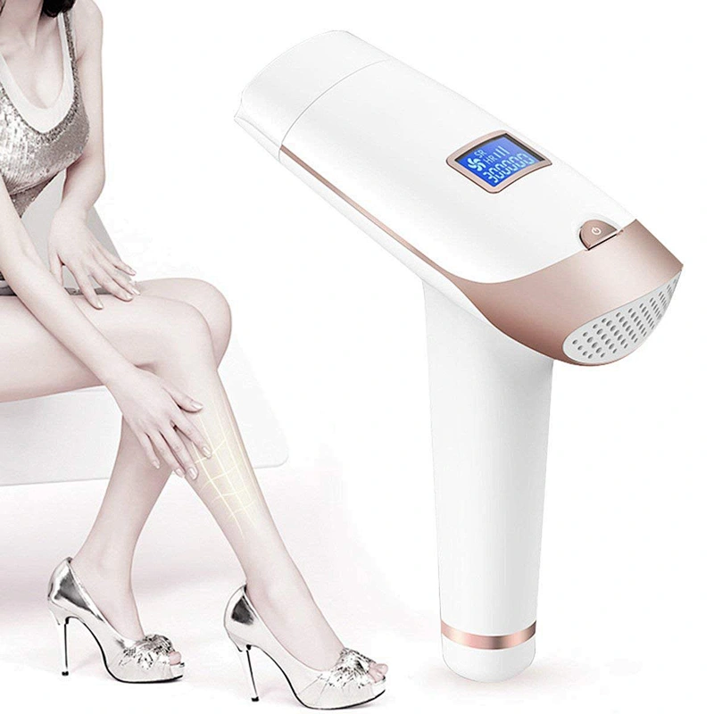 IPL Hair Removal Permanent Hair Removal 400000 Flashes LCD Screen with Goggles for Home Use Painless Hair Removal