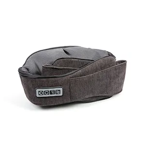 2018 OEM New Best Linen Cover Neck Shoulder Massager Heated Kneading Massager Belt Neck Shoulder Massage with CE & UL & KC Adapter