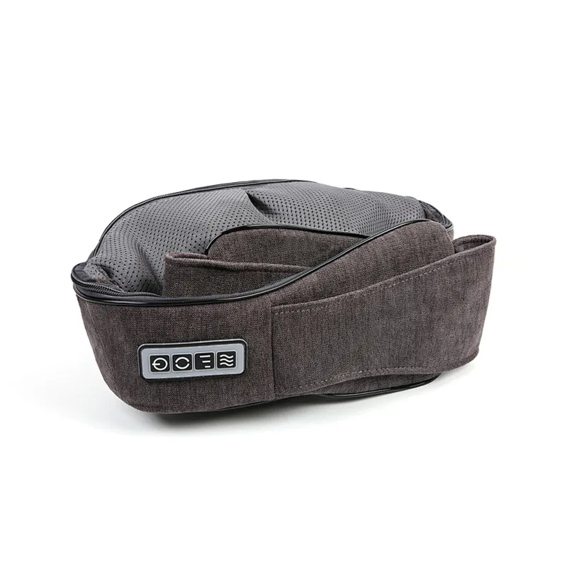 2018 OEM New Best Linen Cover Neck Shoulder Massager Heated Kneading Massager Belt Neck Shoulder Massage with CE & UL & KC Adapter