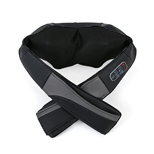 OEM ODM Welcome FDA CE RoHS Approval Electric Neck Shoulder Massager Shiatsu Neck Shoulder Massager Portable for Muscle Pain Relief