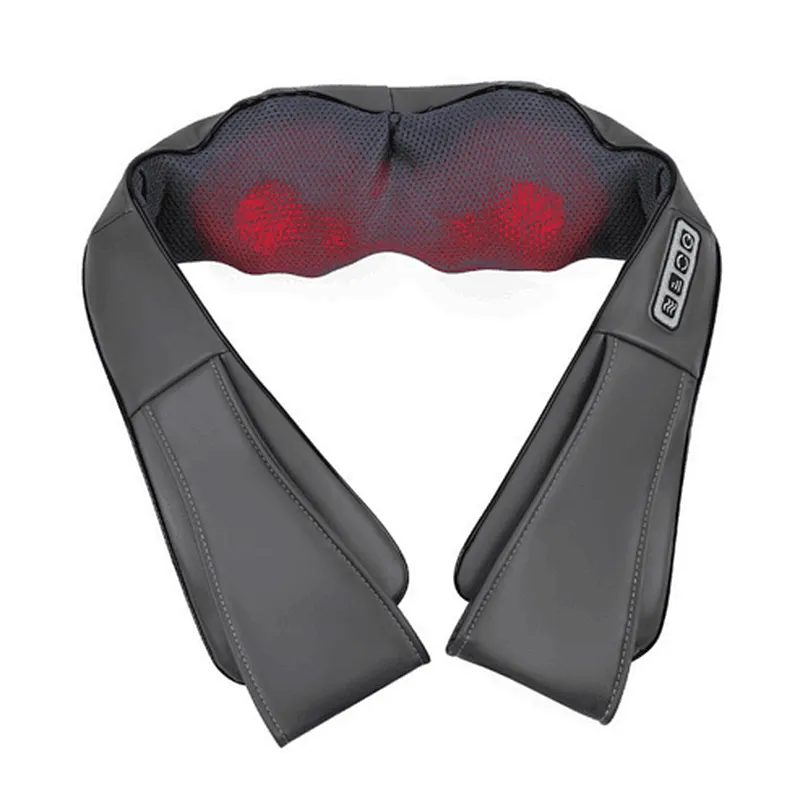 FDA Approval Deep Kneading Tissue Massager Shiatsu Neck Shoulder Massager Electric Neck Shoulder Massager for Muscle Pain Relief