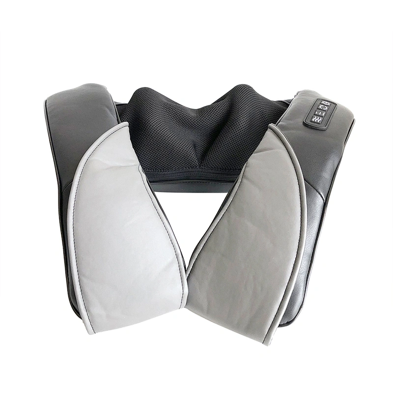 FDA CE RoHS Deep Kneading Tissue Massager Electric Neck Shoulder Massager Shiatsu Neck Shoulder Massager for Muscle Pain Relief