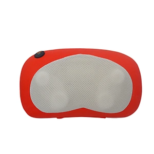 2018 FDA Approval New Design Shiatsu Neck Massage Pillow with Heat Kneading Rechargeable Wireless Massager for Car Home & Office