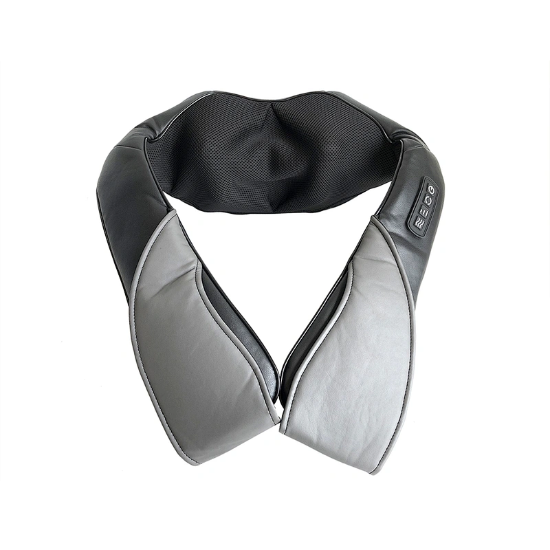 FDA CE RoHS Deep Kneading Tissue Massager Electric Neck Shoulder Massager Shiatsu Neck Shoulder Massager for Muscle Pain Relief