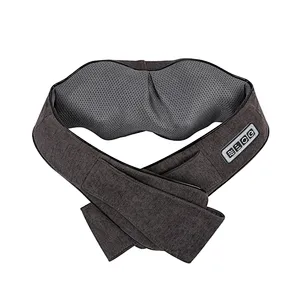 2018 OEM New Best Linen Cover Neck Shoulder Massager Heated Kneading Massager Belt Neck Shoulder Massage with CE & UL & KC Adapter