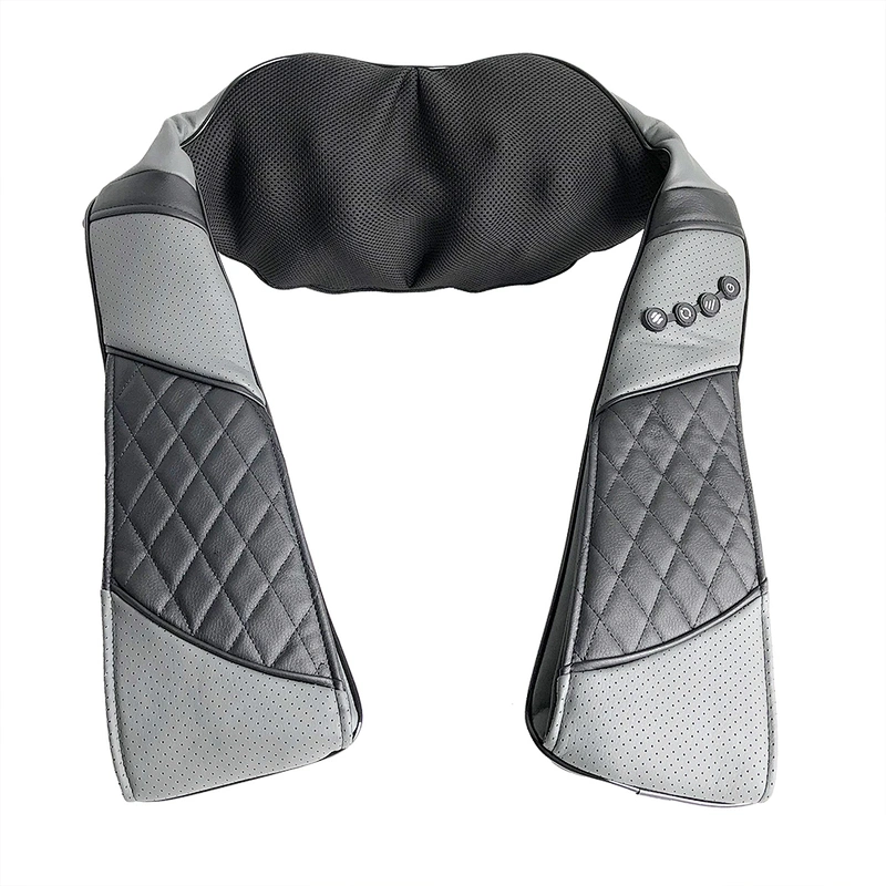 2019 OEM ODM New Best Neck Shoulder Heated Kneading Massager Belt Back Neck Shoulder Massage with CE & UL & KC Adapter