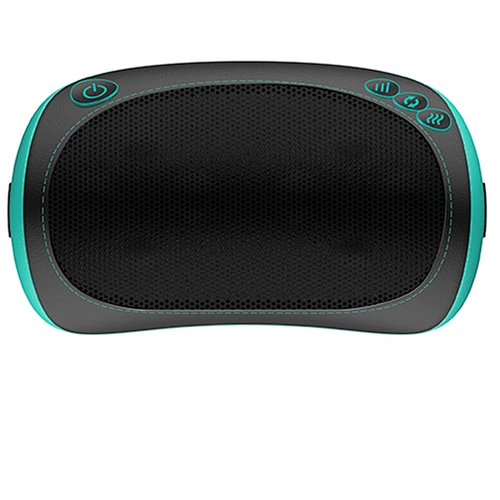 2018 FDA Approval New Design Shiatsu Neck Massage Pillow with Heat Kneading Rechargeable Wireless Massager for Car Home & Office