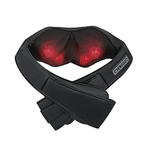 FDA CE RoHS Approval Electric Neck Shoulder Massager Shiatsu Neck Shoulder Massager Portable Shoulder Massager for Muscle Pain Relief