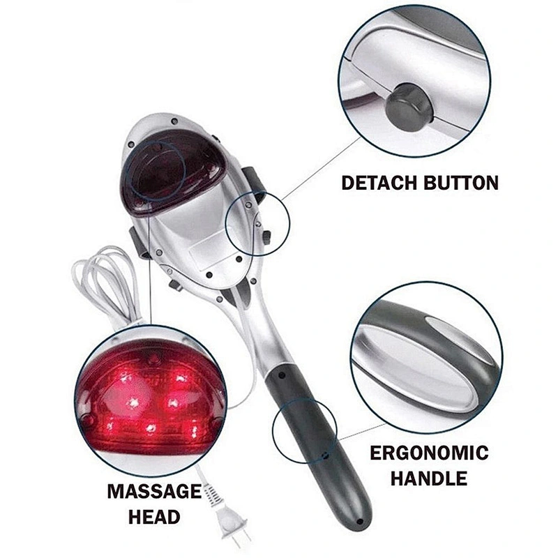 2018 High Quality Electric Handheld Massager Infrared Handheld Massager Portable Body Massager