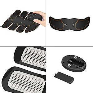 Wireless Electronic Muscle System Abdominal Toning Belt Muscle Stimulation Massager ABS EMS Toner Training Gear Fit For Body Arm