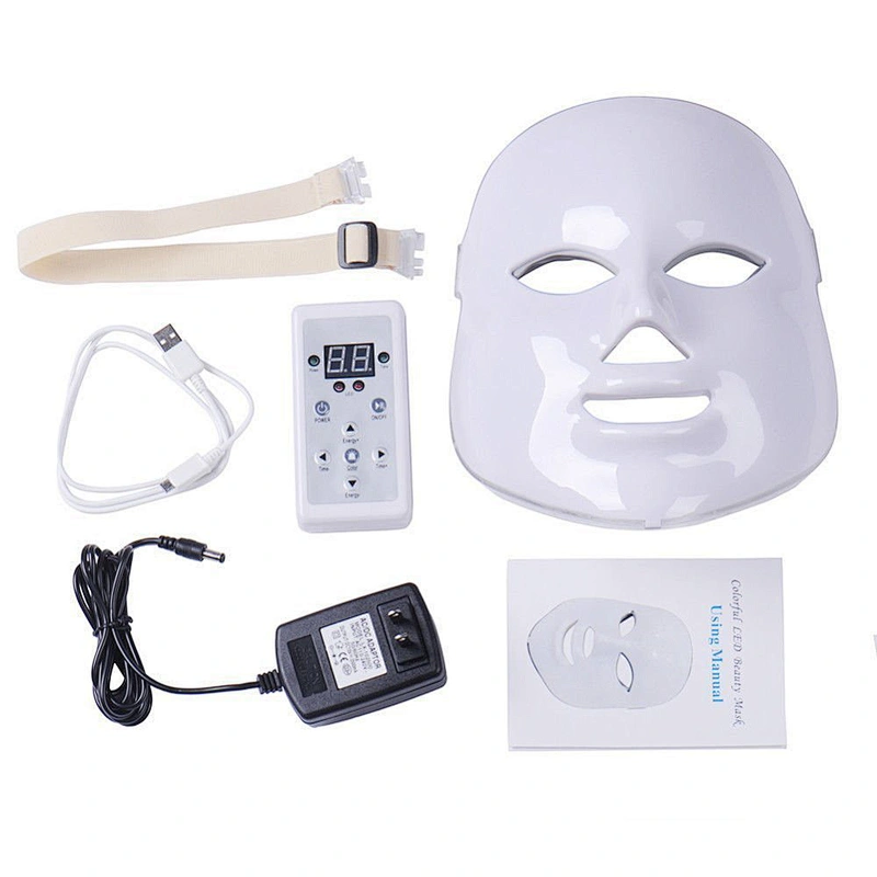 7 colors Electric Anti-Aging LED Mask Facial Whitening Instruments