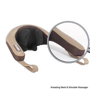 2018 OEM ODM New Best Neck Shoulder Massager Kneading Massager Heating Belt Back Neck Shoulder Massage with CE & UL & KC Adapter