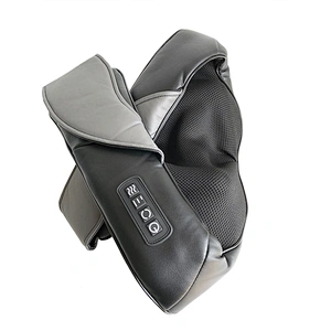 FDA CE RoHS Deep Kneading Tissue Massager Electric Neck Shoulder Massager Shiatsu Neck Shoulder Massager for Muscle Pain Relief