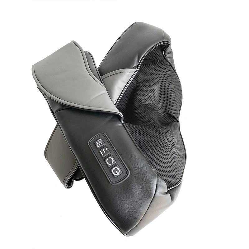FDA CE RoHS Deep Kneading Tissue Massager Electric Neck Shoulder Massager Shiatsu Neck Shoulder Massager for Muscle Pain Relief