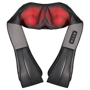FDA CE RoHS Electric Neck Shoulder Massager Shiatsu Neck Shoulder Massager for Muscle Pain Relief